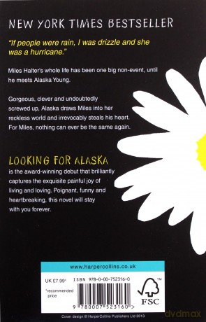 Looking for Alaska - John Green [KSIĄŻKA]