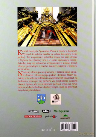 Łapsze Wyżne Kościół św Piotra i Pawła [KSIĄŻKA]