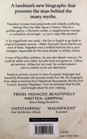 Napoleon The Man Behind The Myth - Adam Zamoyski [KSIĄŻKA]