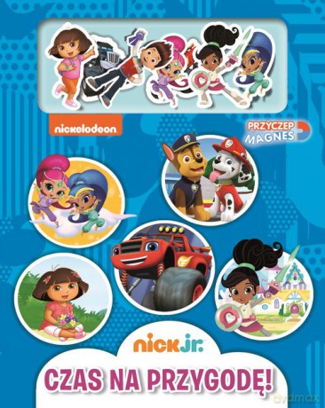 Nick Jr Przyczep magnes Czas na przygodę [KSIĄŻKA]