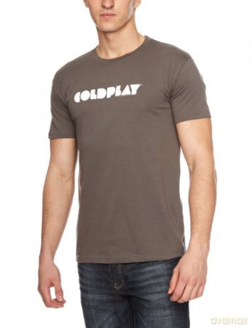 Coldplay: Logo,Charocal (S) [T-SHIRT]
