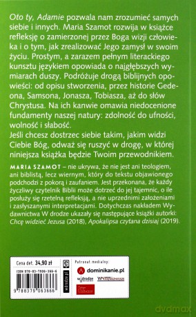 Oto ty Adamie - Maria Szamot [KSIĄŻKA]