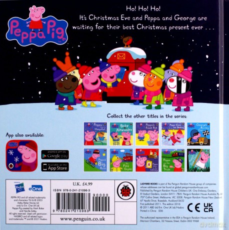 Peppa Pig Peppa's Christmas [KSIĄŻKA]