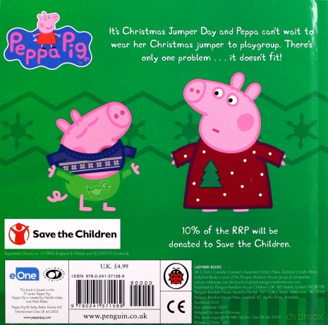 Peppa Pig: Peppa's Christmas Jumper Day [KSIĄŻKA]