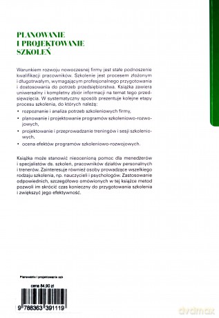 Planowanie i projektowanie szkoleń - Leslie Rae [KSIĄŻKA]