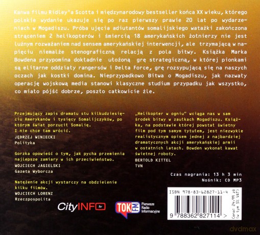 Helikopter w ogniu - Mark Bowden (digipack) [AUDIOBOOK] [CD-MP3]