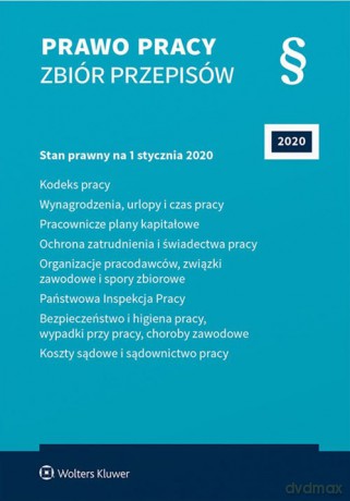 Prawo pracy Zbiór przepisów [KSIĄŻKA]
