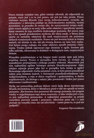 Prawo w porządku bytu świata Koncepcje i myśli wybrane (Tom I) - Łukasz J. Pikuła [KSIĄŻKA]