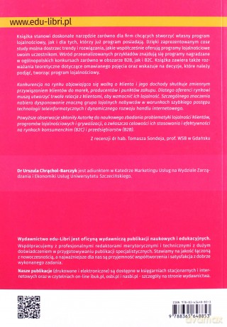 Program lojalnościowy - Urszula Chrąchol-Barczyk [KSIĄŻKA]