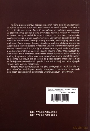 Rodzina przestrzenią rozwoju osoby [KSIĄŻKA]