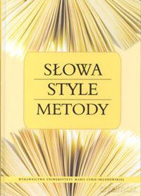 Słowa Style Metody [KSIĄŻKA]