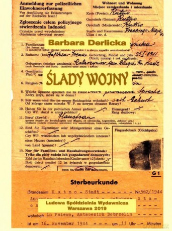 Ślady wojny - Barbara Derlicka [KSIĄŻKA]