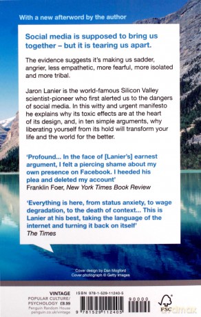 Ten Arguments For Deleting Your Social Media Accounts Right Now - Jaron Lanier [KSIĄŻKA]