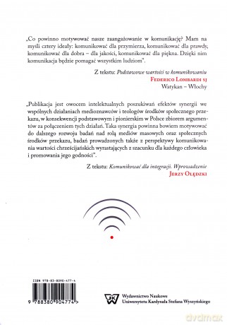 Teologia środków społecznego przekazu w naukach o mediach [KSIĄŻKA]