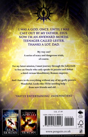The Burning Maze (The Trials of Apollo 3) [KSIĄŻKA]