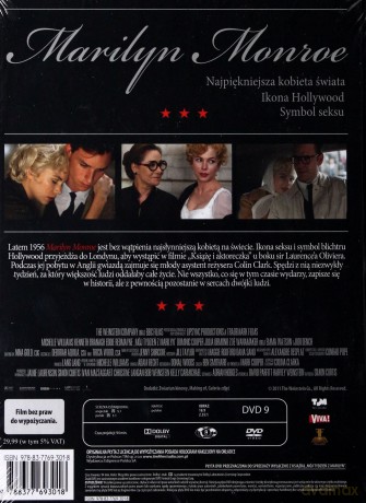 Mój tydzień z Marilyn (booklet) [DVD]