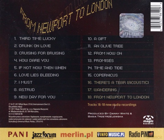 Basia: From Newport To London - Greatest Hits Live And More [CD]