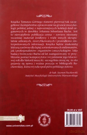 Trzecia część Clavier Übung Johanna Sebastiana Bacha - Tomasz Górny [KSIĄŻKA]