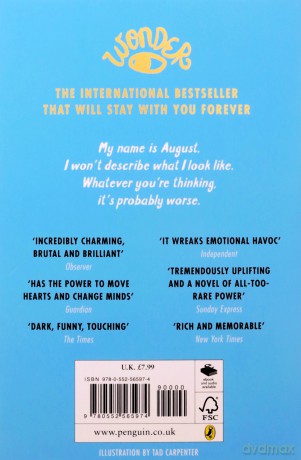 Wonder - R. J. Palacio [KSIĄŻKA]