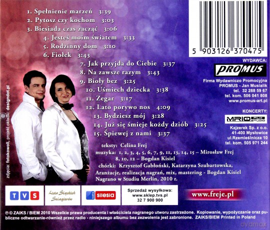 Freje: Spełnienie Marzeń [CD]