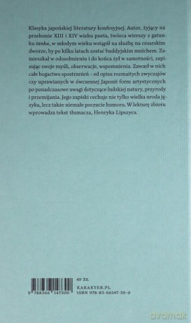 Zapiski dla zabicia czasu - Kenko Yoshida [KSIĄŻKA]