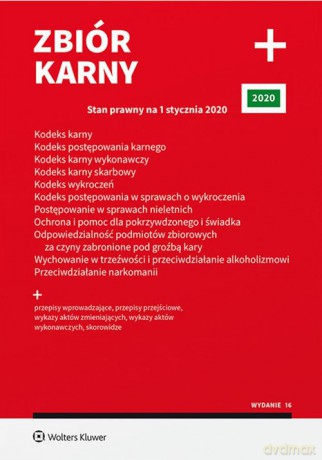 Zbiór karny PLUS 2020 [KSIĄŻKA]