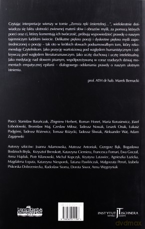 Zemsta ręki śmiertelnej Interpretacje wierszy poetów XX w [KSIĄŻKA]