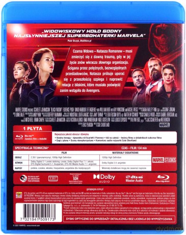 Czarna wdowa [Blu-Ray]