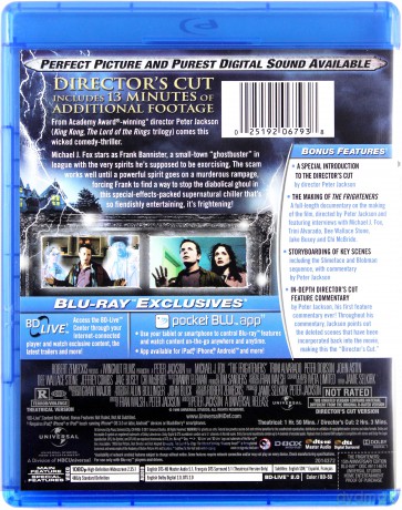 The Frighteners (Przerażacze) [Blu-Ray]