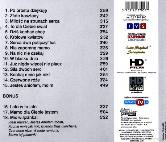 Damian Holecki: Po Prostu Dziękuję edycja limitowana [CD]