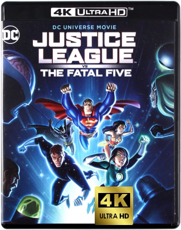 Justice League vs the Fatal Five [Blu-Ray 4K]+[Blu-Ray]