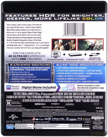 Shaun of the Dead (Wysyp żywych trupów) [Blu-Ray 4K]+[Blu-Ray]