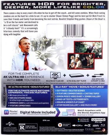Shaun of the Dead (Wysyp żywych trupów) [Blu-Ray 4K]+[Blu-Ray]