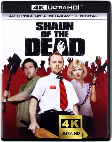 Shaun of the Dead (Wysyp żywych trupów) [Blu-Ray 4K]+[Blu-Ray]