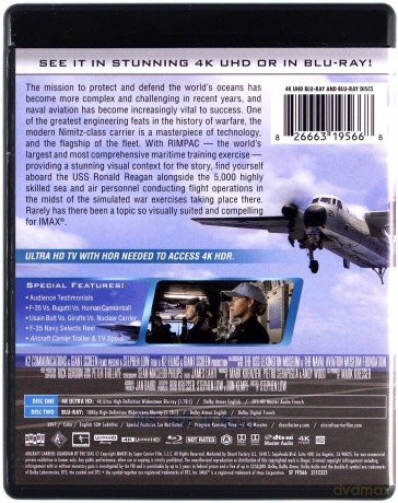 Aircraft Carrier: Guardian of the Seas [Blu-Ray 4K]+[Blu-Ray]