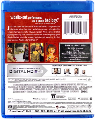 Dom Hemingway [Blu-Ray]