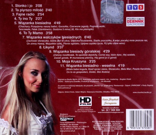 Claudia Chwołka: Ty Ino Ty [CD]