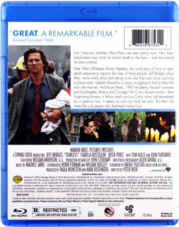 Fearless (Bez lęku) [Blu-Ray]