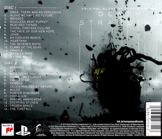 Death Stranding soundtrack (Ludvig Forssell) [2CD]