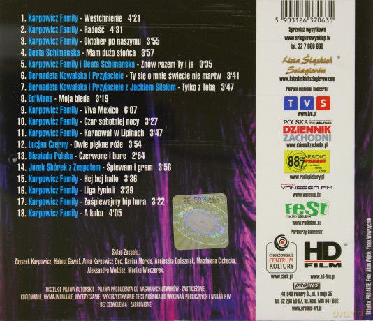 Benefis Zbyszka Karpowicza [CD]