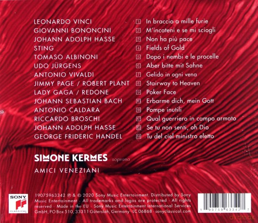 Simone Kermes: Inferno e Paradiso [CD]