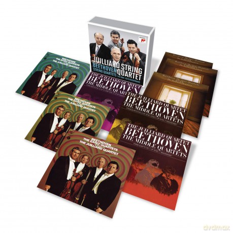 Juilliard String Quartet: Juilliard String Quartet - The Beethoven Quartets 1964 - 1970 [9CD]