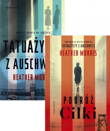 Tatuażysta z Auschwitz / Podróż Cilki - Heather Morris Pakiet [2xKSIĄŻKA]