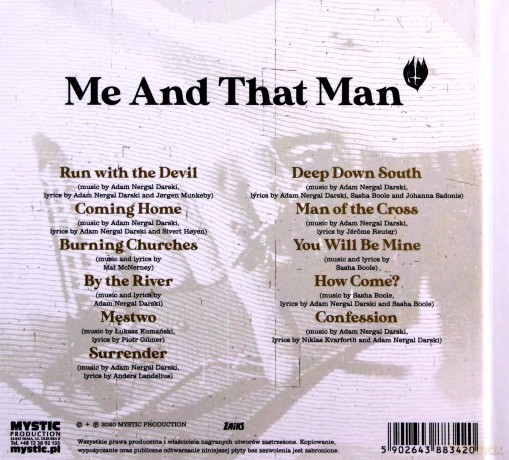 Me And That Man: New Man New Songs Same Shit Vol 1 (mediabook) [CD]