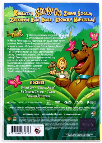 Kudłaty i Scooby-Doo na tropie część 2 [DVD]