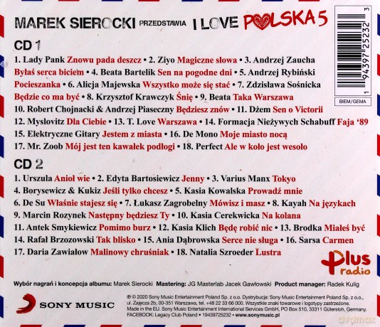 Marek Sierocki Przedstawia: I Love Polska vol. 5 [2CD]