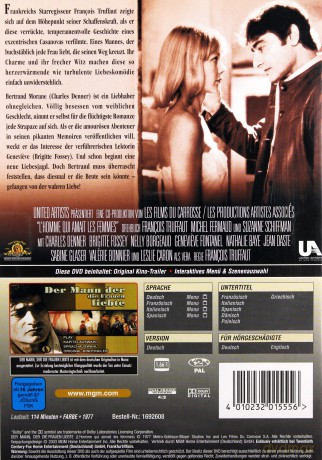 Mężczyzna, który kochał kobiety [DVD]