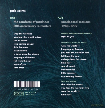 Pale Saints: The Comforts Of Madness-30th Anniversary Re:Masters [2CD]
