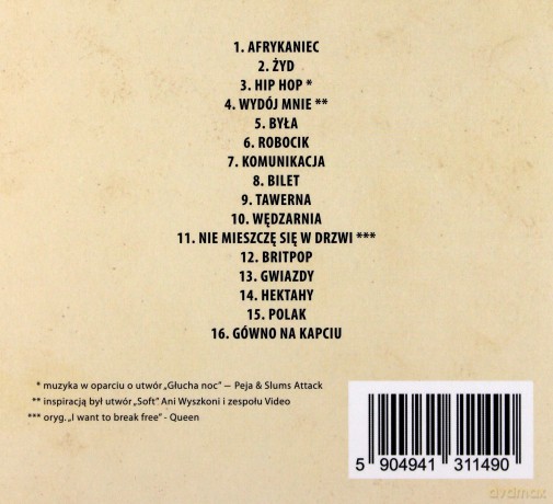 Łydka Grubasa: Bąż Woa [CD]