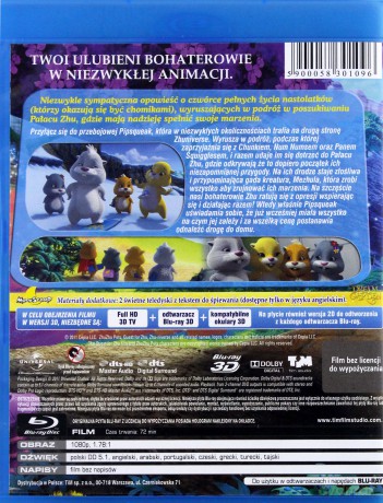 Zhu Zhu Pets: Wielka Przygoda Chomików 3D [Blu-Ray 3D]+[Blu-Ray]